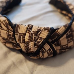 Harper Headband Brown/Beige